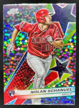 2024 Topps Cosmic Chrome Nolan Schanuel Starfractor #SF-82 RC - 2024 Topps Cosmic Chrome Nolan Schanuel Starfractor #SF-82 RC