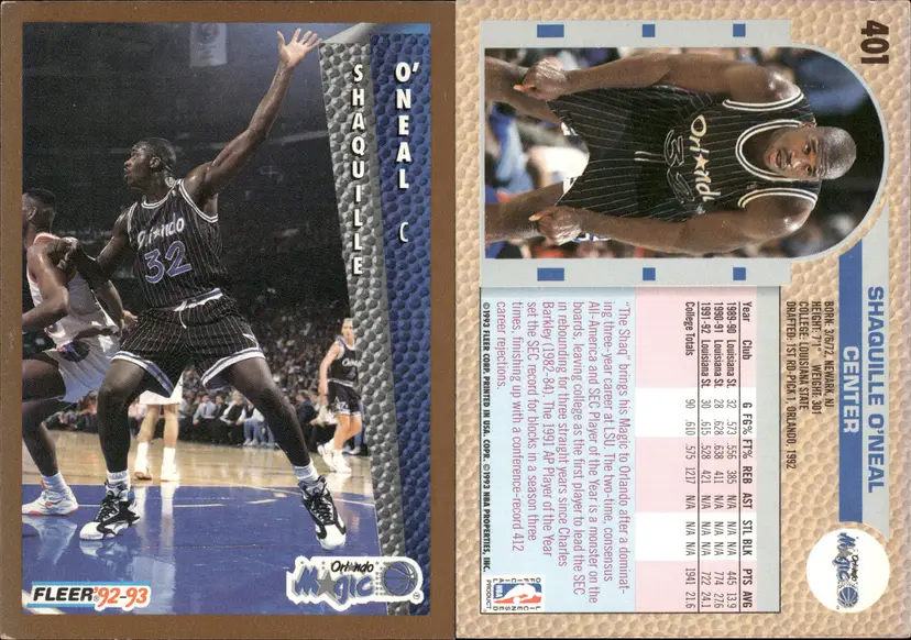 🏀 SHAQUILLE O'NEAL 20-CARD LOT — THE DIESEL COLLECTION! (RC) C3116.