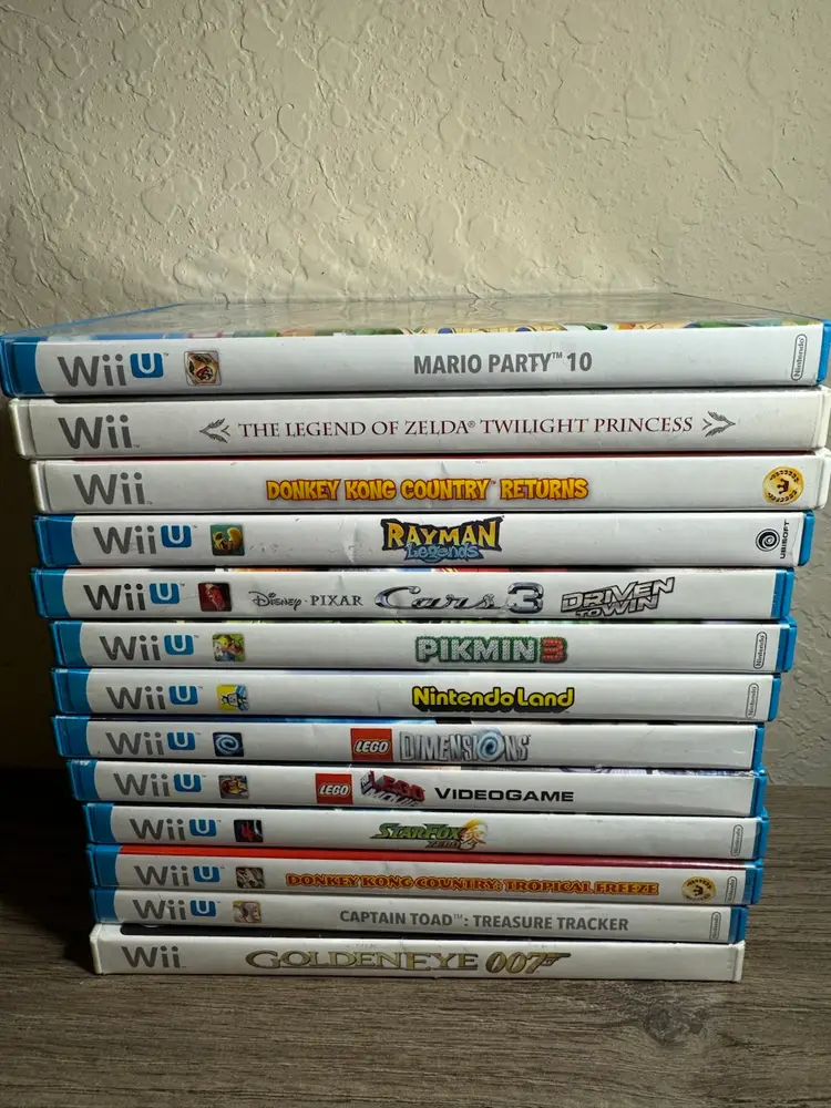 Big 15 Game Wii & Wii U Lot💎