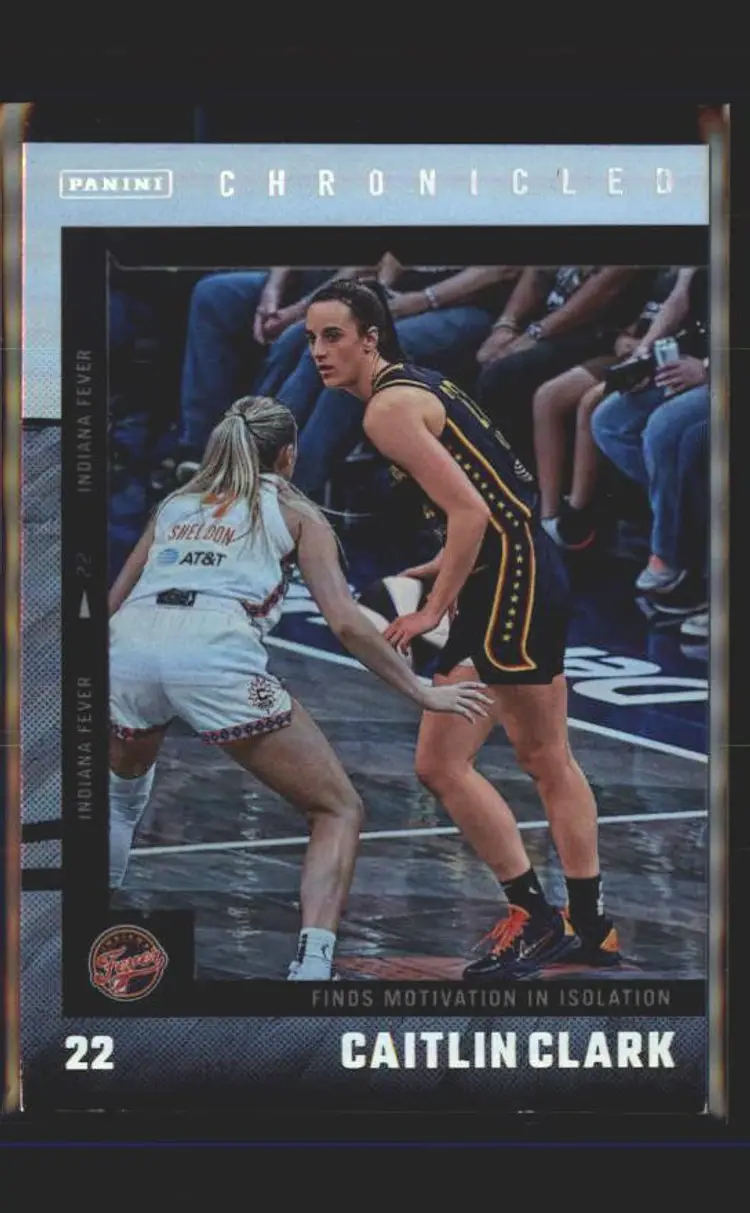 2025 Panini Caitlin Clark Chronicled #47 Caitlin Clark Holo - (137) - Indiana Fever