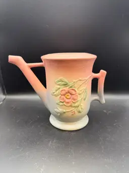 Vintage Mid 1940s Hull Art Pottery Dogwood Teapot or Coffee Pot