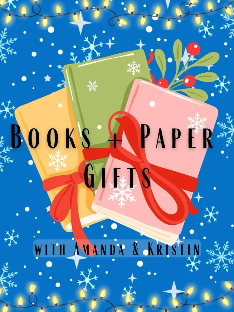 Books & Paper [+ CHRISTMAS Trivia!] w Amanda!