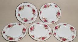 Vintage Old Foley Garland Rose 33-Piece Dish Set | England | Sold As-Is