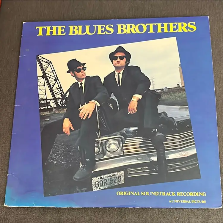 BLUES BROTHERS Soundtrack SD16017 SP EDP LP Vinyl VG++ Cover VG+ Co Slv 1980