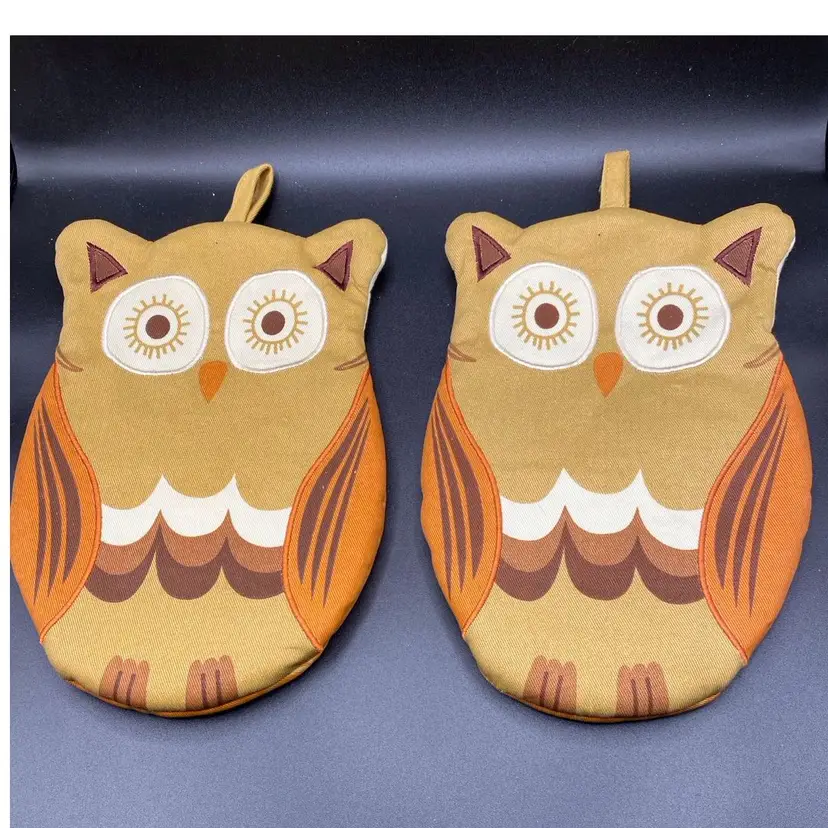 Vintage Owl Pot Holders