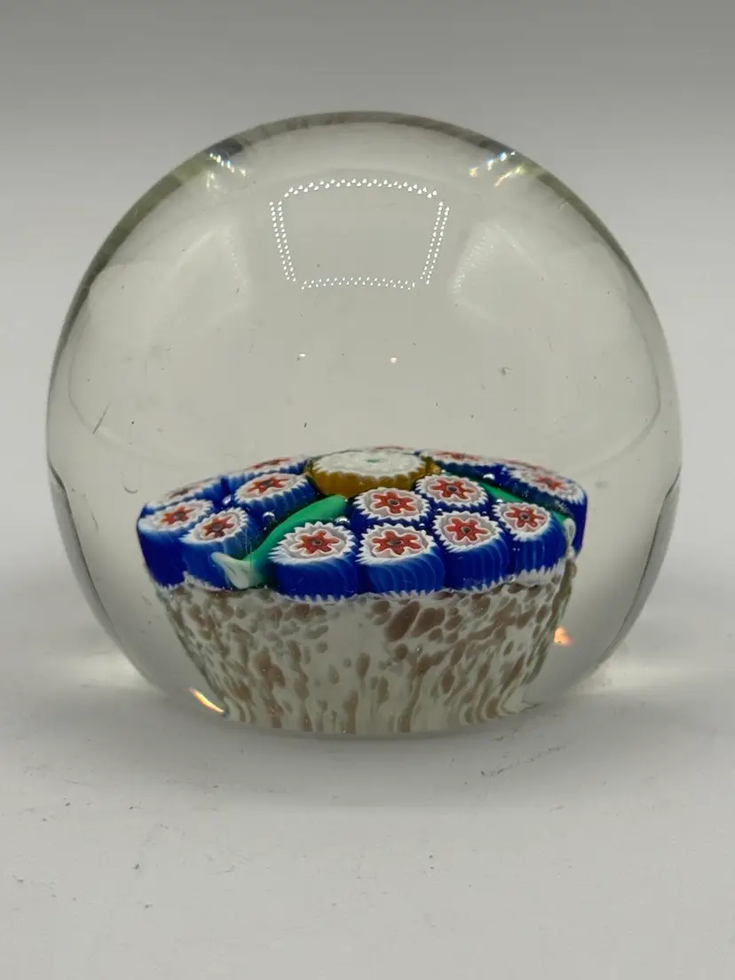 Murano Millifiore Paperweight