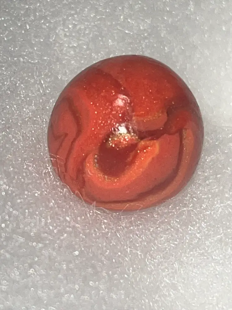 Hand Painted German Clay Marble