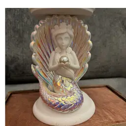 Bath & Body Works Iridescent Mermaid Pedestal Candle Holder