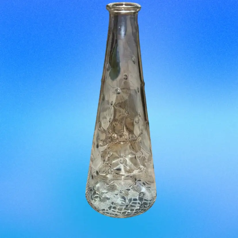 IKEA Emma Dafnas Clear Glass Hobnail Dot  Vase