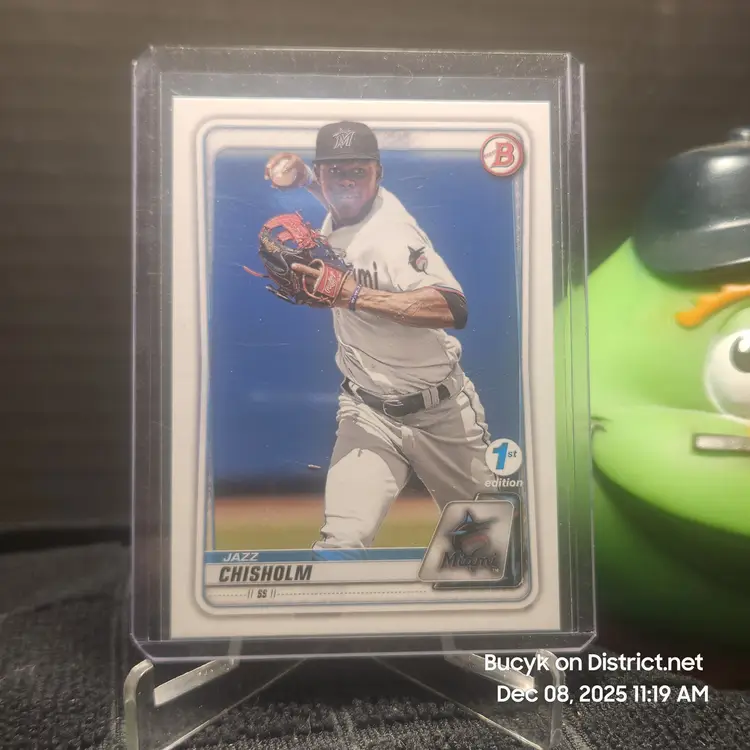 2020 Bowman 1st Edition - Jazz Chisholm Miami Marlins
