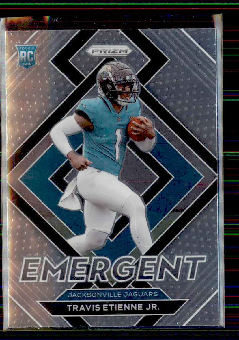 Travis Etienne Jr. 2021 Panini Prizm Emergent #E-14 - Jacksonville Jaguars - (151-444)