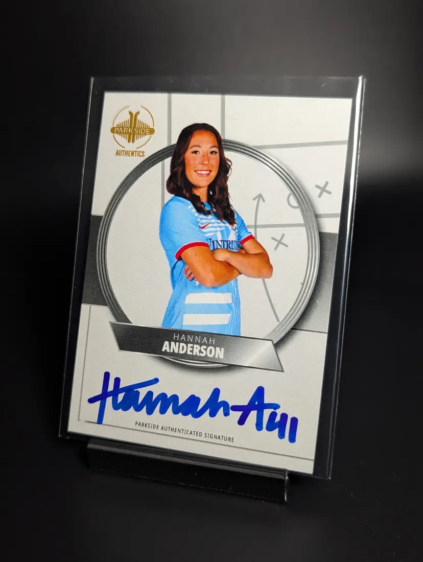 2024 Parkside NWSL Vol 2 Hannah Anderson Signature Series Auto /399 Chicago Stars