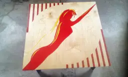 Art Deco coffee table.