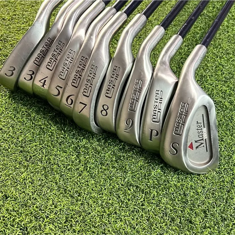 Master Grip Iron Set 3-Sw + 3os R Flex Graphite Shafts