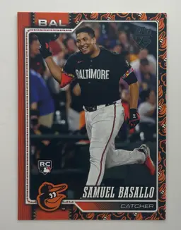 Samuel Basallo Rookie Card Team Border SSP