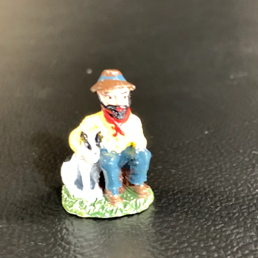 Tiny Metal Man & Dog