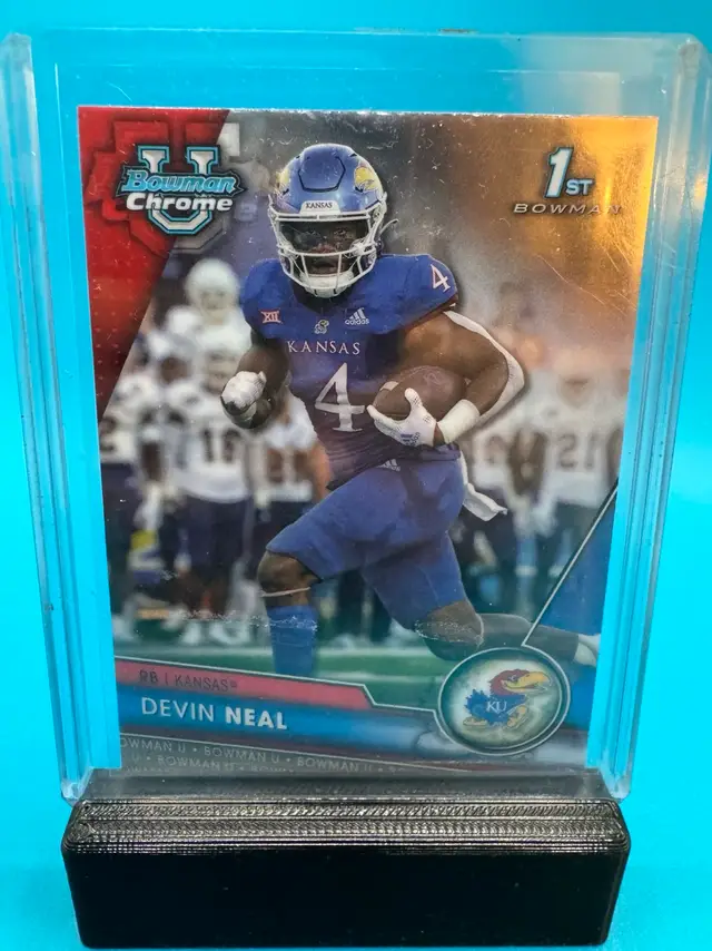 Devin Neal 1st Bowman U Chrome Kansas Jayhawks