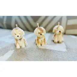 Handmade Soy Dog Candle