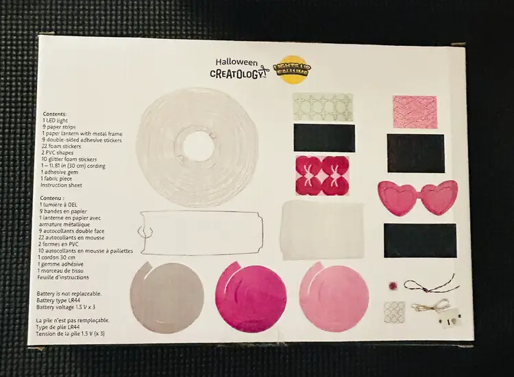 Creatology Halloween Ghost Paper Lantern Kit NWT