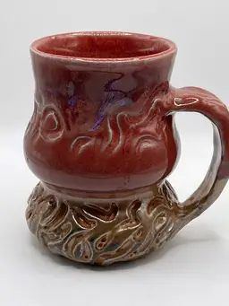 Boulder Pottery Artist Joy Boston Brutalist Mug