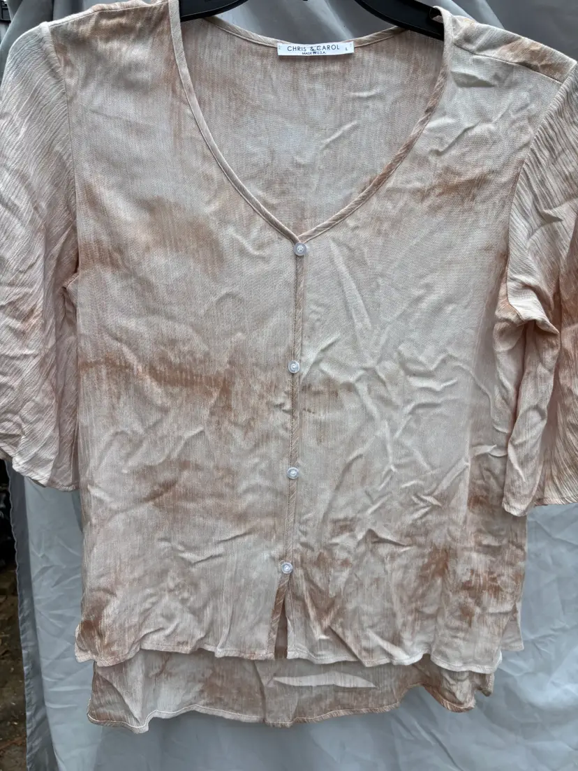 Chris & Carol Ladies Large Blouse