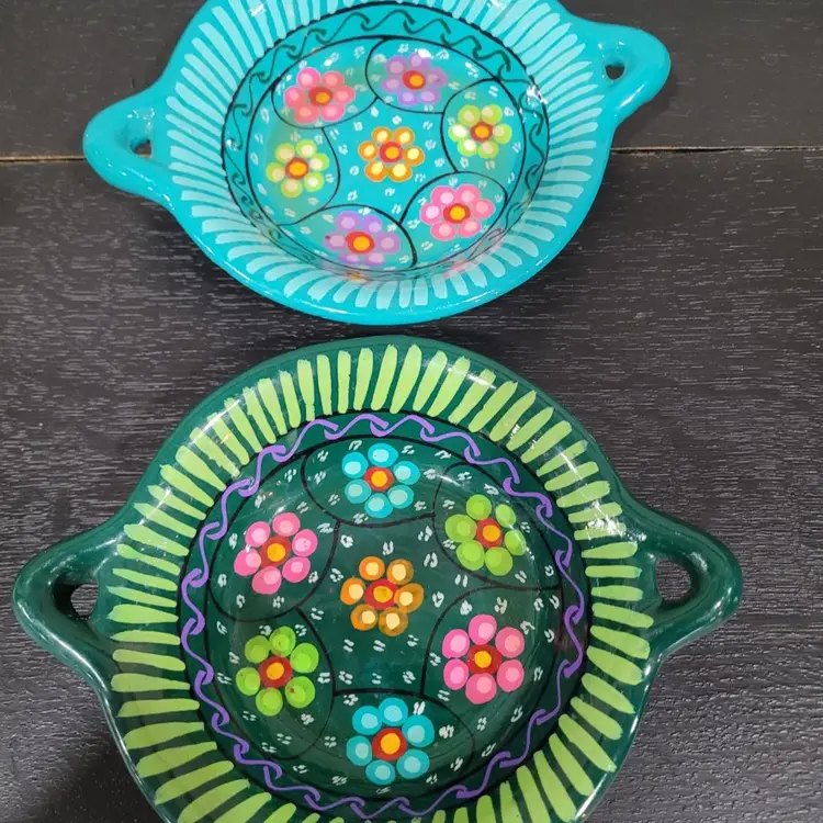 Mexican Pottery Salsa Bowls