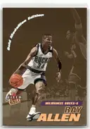 2000-01 Fleer Ultra Gold Medallion Ray Allen Milwaukee Bucks #162G Gold