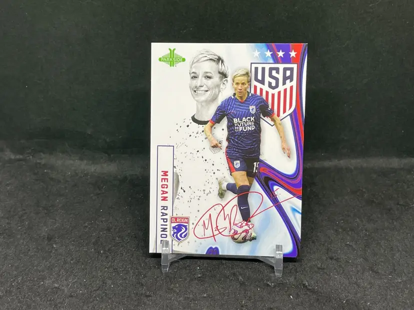 Megan Rapinoe Team USA USWNT Soccer Card! 2023 Parkside Limited Set