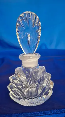 Vintage Art Deco–Style Perfume Bottle