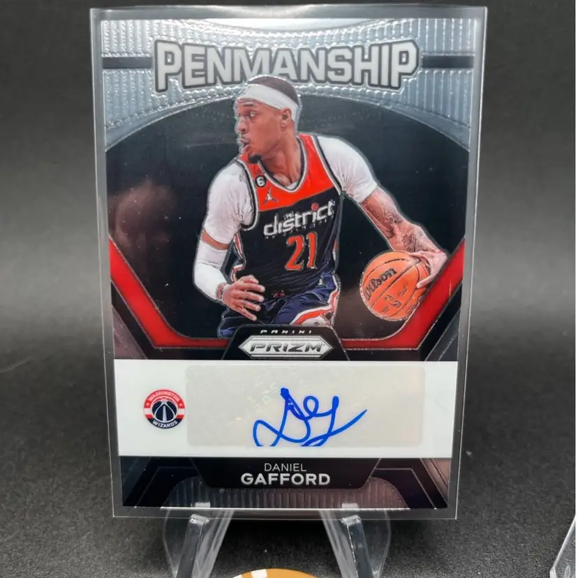 Daniel Gifford Auto 2023 Prizm Washington Wizards