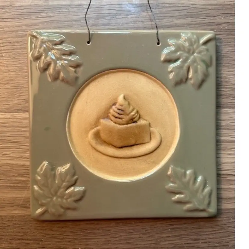 Green Bakery Wall Plaque