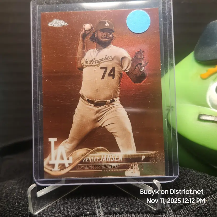 2018 Topps Chrome Sepia - Kenley Jansen Low Angeles Dodgers