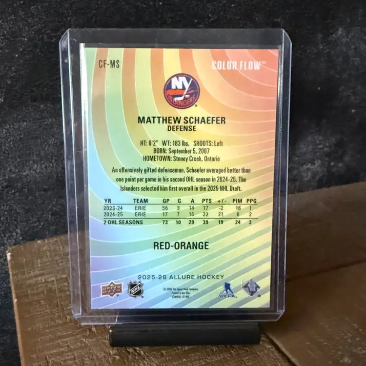 Matthew Schaefer - 2025-26 Upper Deck Allure - New York Islanders