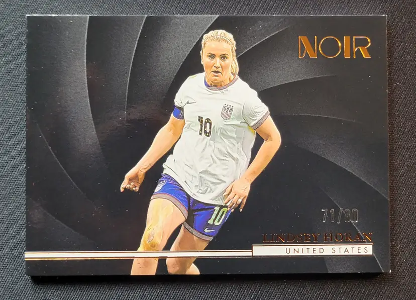 24-25 Panini Noir Soccer - Lindsey Horan /80