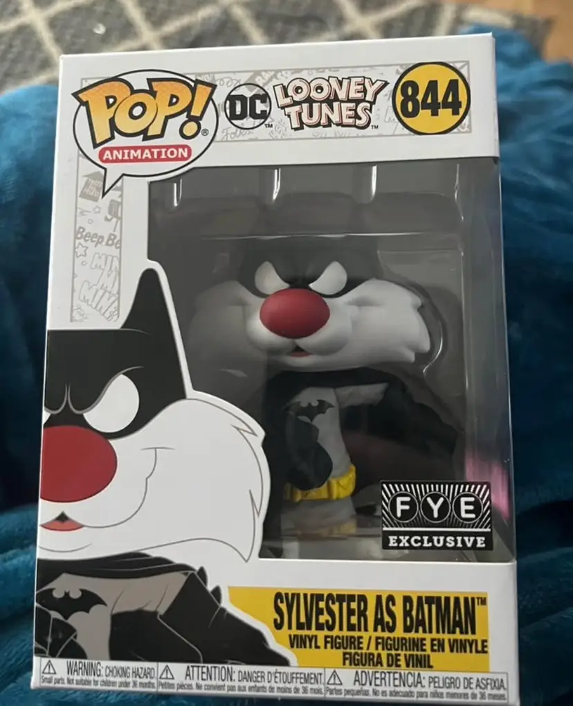 Funko Pop! Looney Tunes Sylvester as Batman Exclusive #844