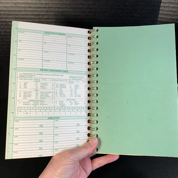 Executive Notebook Yellow Sheets