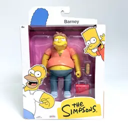 The Simpsons Barney Gumble 5” Action Figure Wave 4 Jakks Pacific