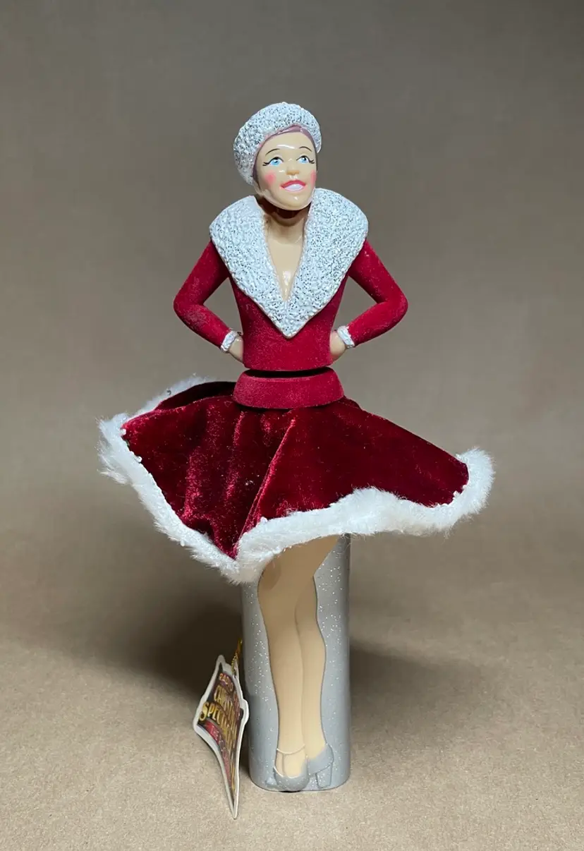 Radio City Rockette Spinning Souvenir Christmas Ornament WORKS