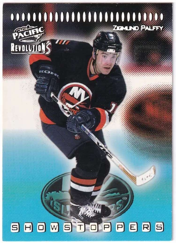 1998-99 Revolution Showstoppers #22 Zigmund Palffy New York Islanders Hockey Card