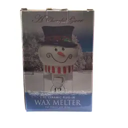 One piece ceramic plug-in, wax melter