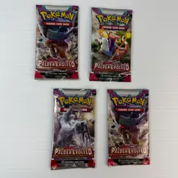Pokemon Paldea Evolved Booster Packs x4 Scarlet & Violet New