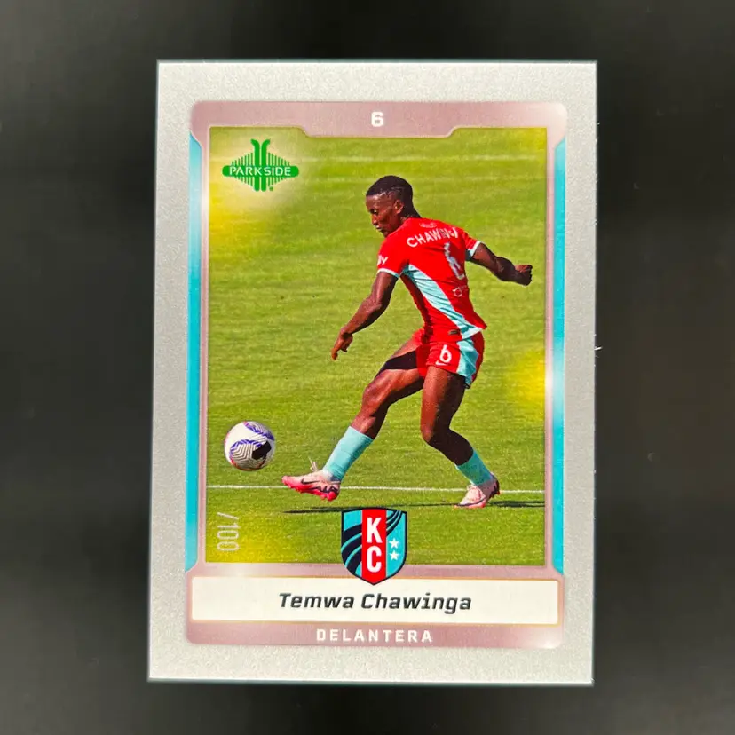 Temwa Chawinga 2025 Parkside NWSL Espanol Set Silver /100 Soccer Card