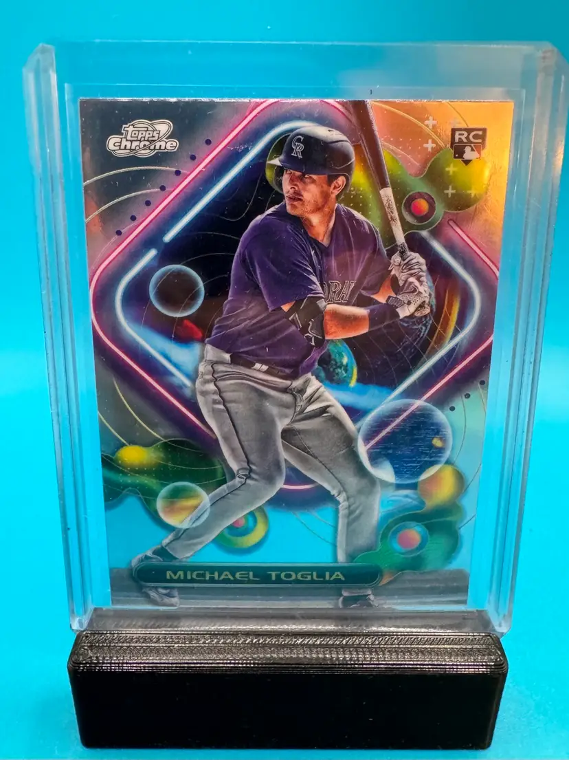Michael Toglia Cosmic Chrome RC Colorado Rockies