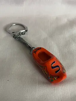 Holland Souvenir Clog Keychain Letter S