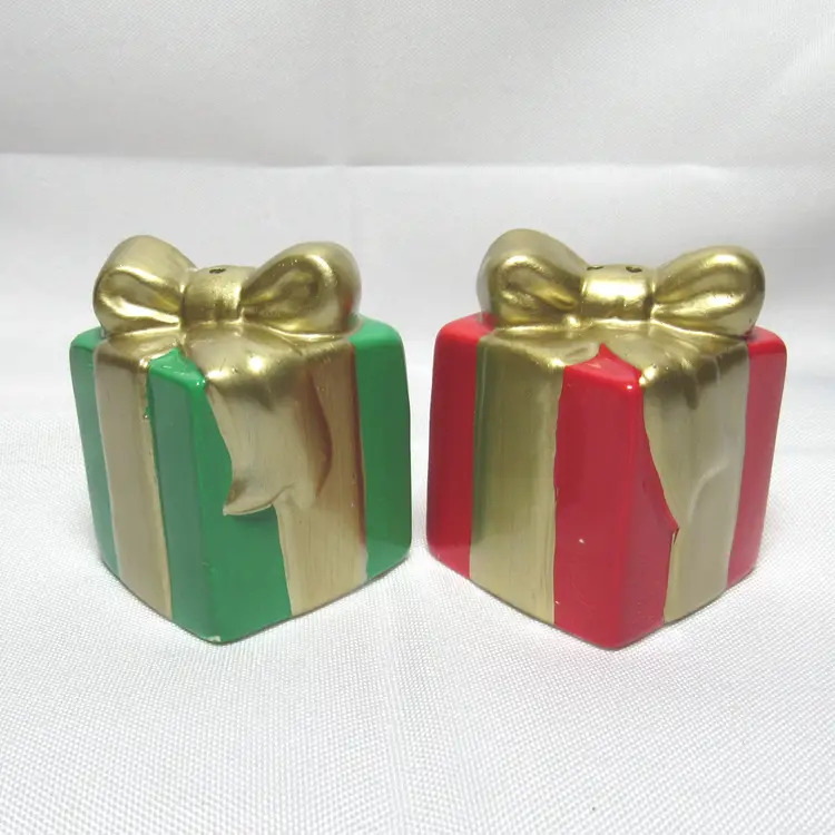 Christmas Packages Salt & Pepper Shaker Set