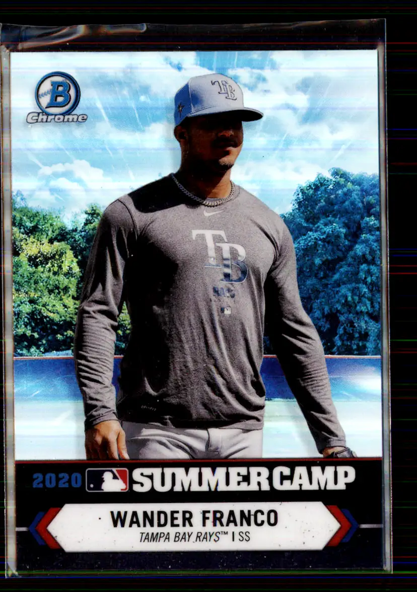 Wander Franco 2020 Bowman Chrome Summer Camp Summer Camp #SC-18 - Tampa Bay Rays - (147-166)