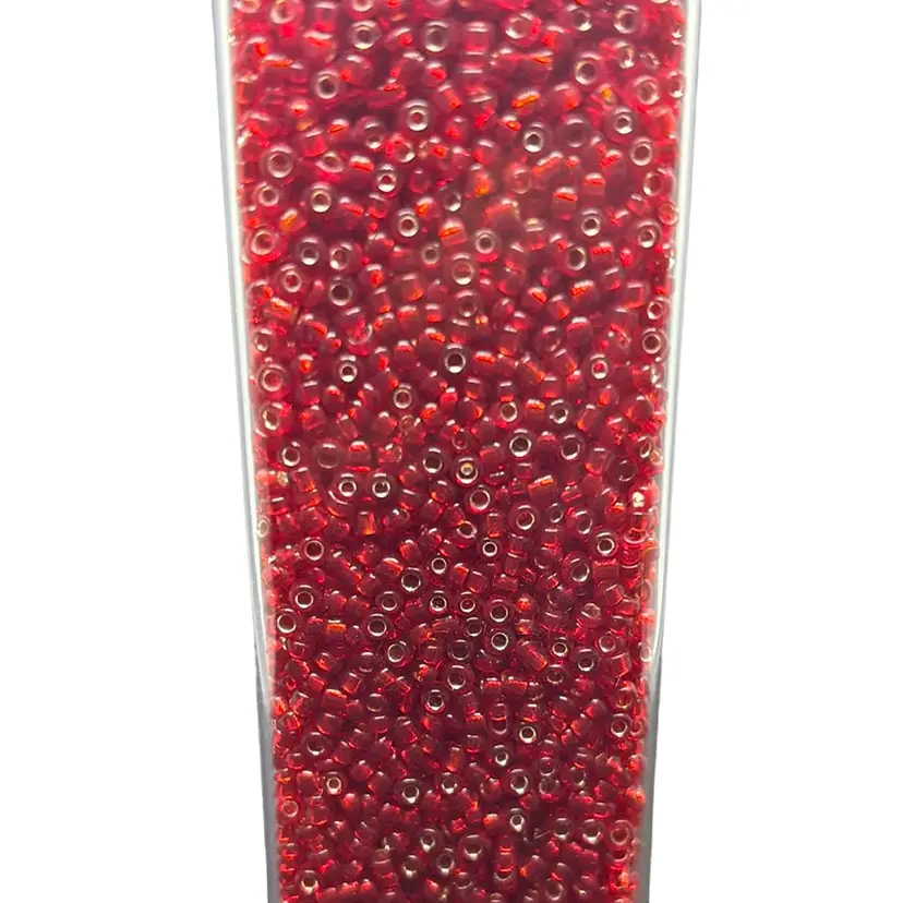 Dark Red Bead Treasures 12/0 Glass Seed Beads