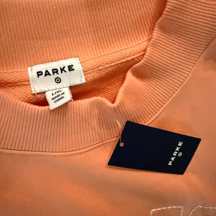 Parke x Target Mockneck NWT Peach L/XL