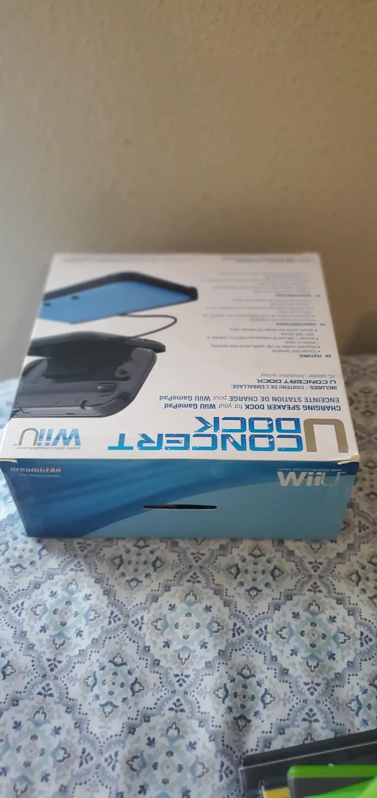 Wii U Concert Dock Pro W/Speaker Bk