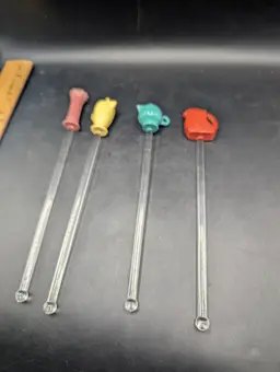 Vintage Fiestaware Swizzle Sticks No Box.